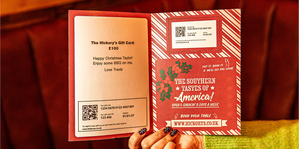 Christmas Greetings Gift Card