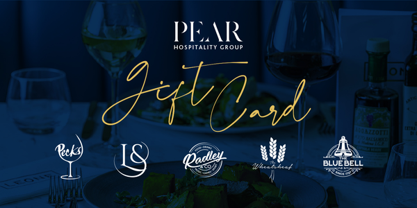 Pear Hospitality Gift Card