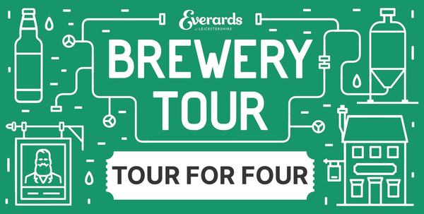 Brewery Tour Gift Card for Four