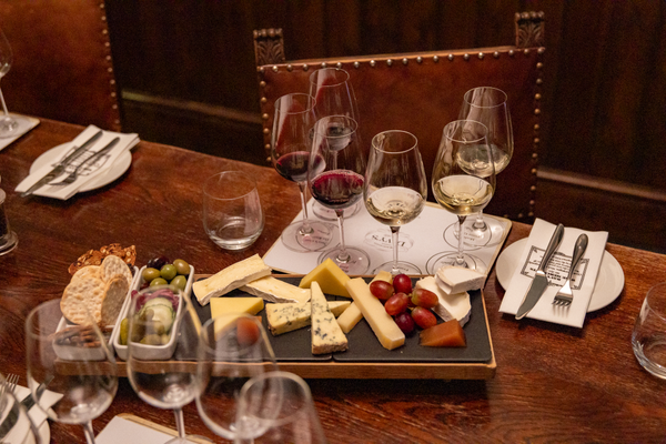 Davy's Wine & Cheese Tasting Flight