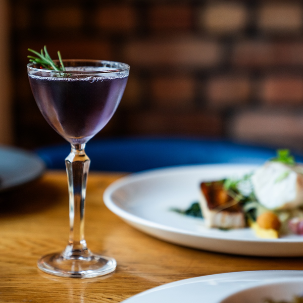 3 course dinner with a secret serve cocktail for 2