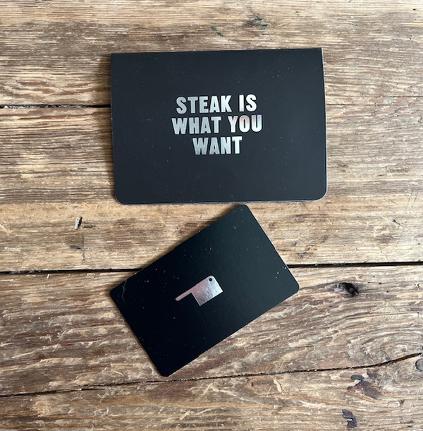 FLAT IRON PHYSICAL GIFT CARD