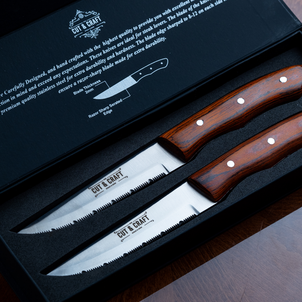 Bespoke CC Steak Knives - Set of 2