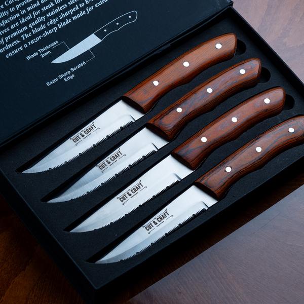 Bespoke CC Steak Knives - Set of 4