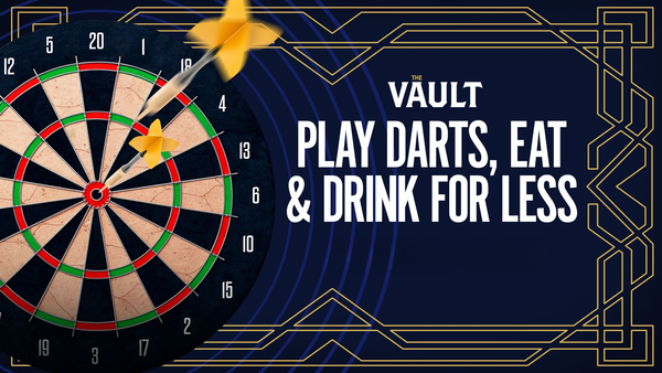 The Vault Interactive Darts Offer