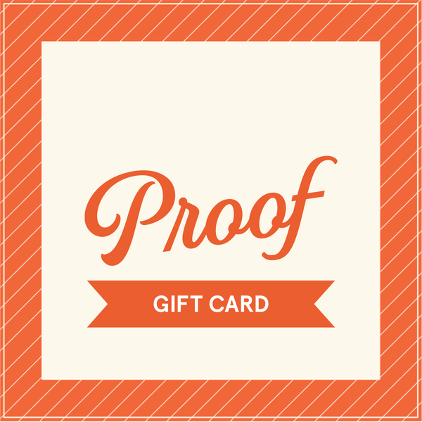 Proof Gift Card.....