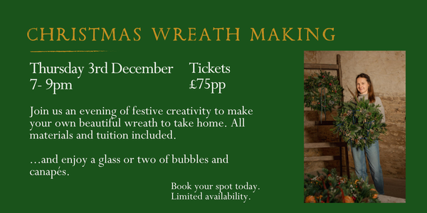 Christmas Wreath Making Thursday 3rd December