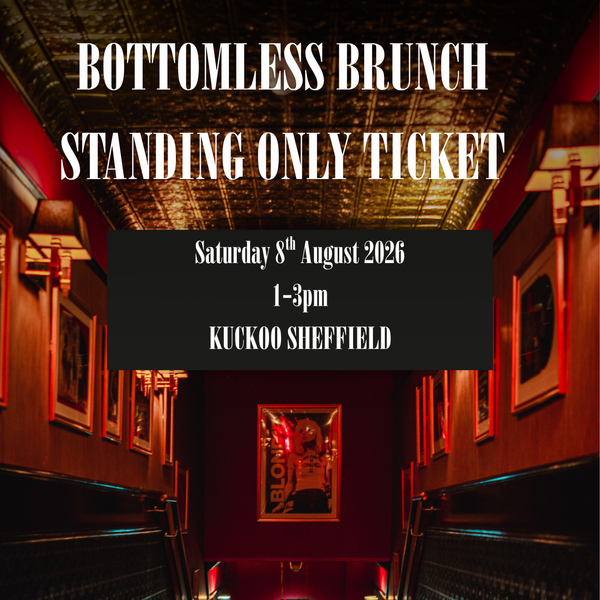 Standing Only - 8th Aug at 1-3pm in Sheffield