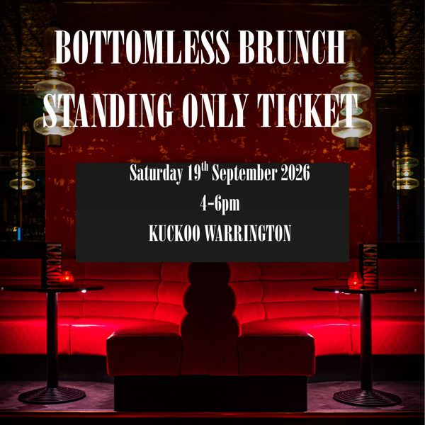 Standing Only - 19th Sept at 4-6pm in Warrington
