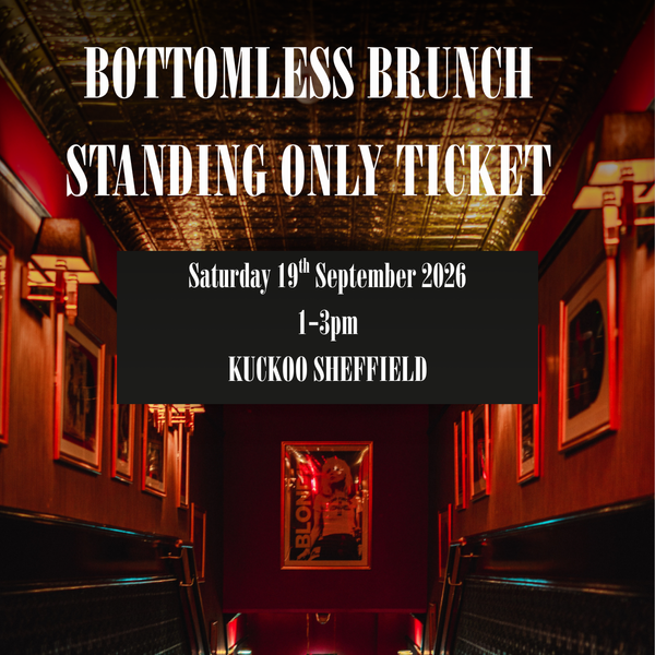 Standing Only - 19th Sept at 1-3pm in Sheffield
