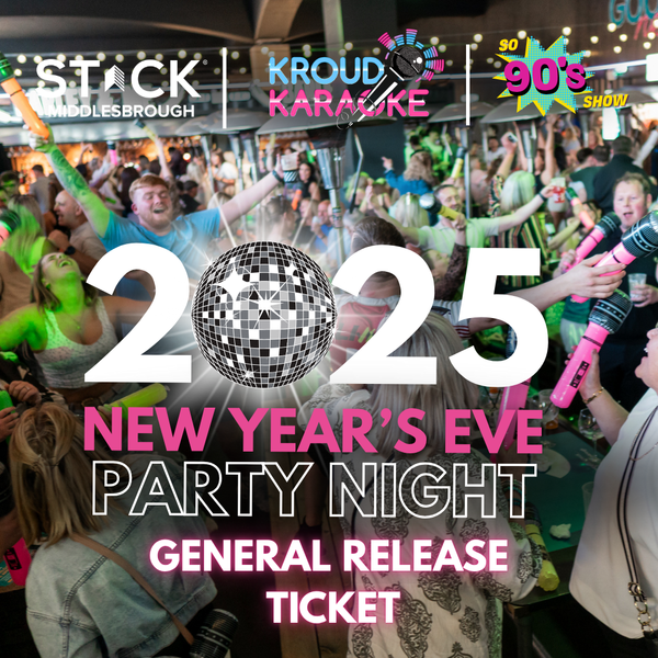 NYE 2025 Party Night STACK Middlesbrough GR