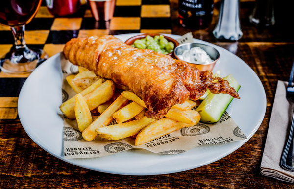 Fish & Chips + Pint for 2!
