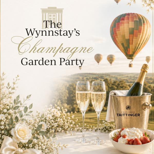 Champagne Garden Party at The Wynnstay