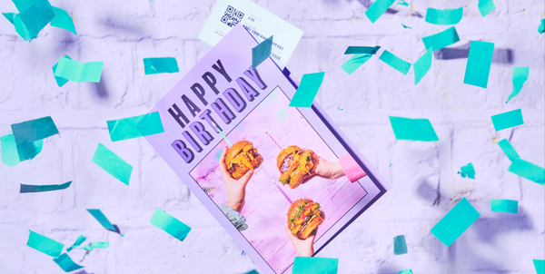 Happy Birthday Greeting Card & Gift Card