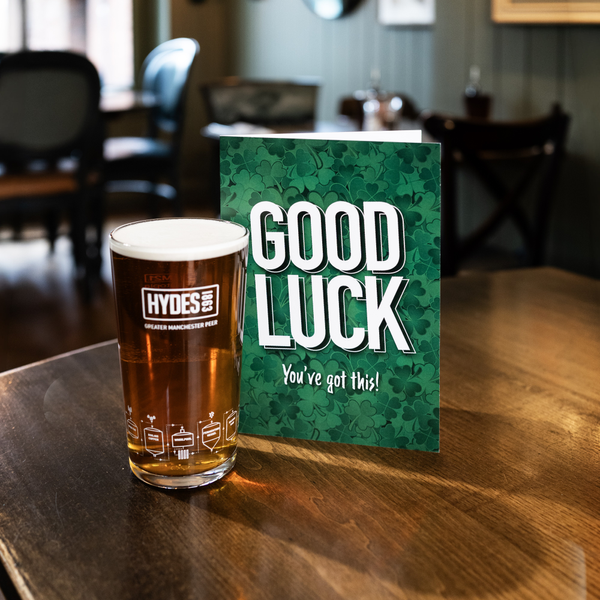 Good Luck Greetings Gift Card