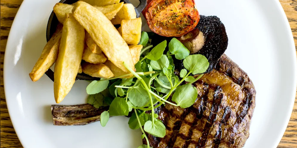 Steak and Wine for Two