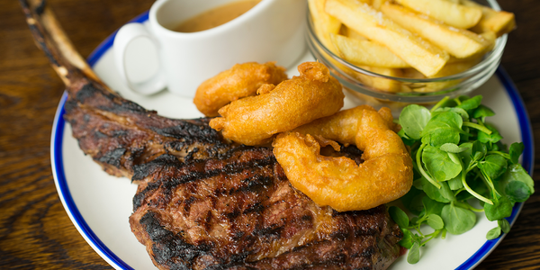 Steak and Wine for Two