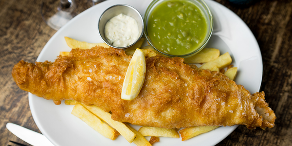 Fish, Chips and Fizz for Two