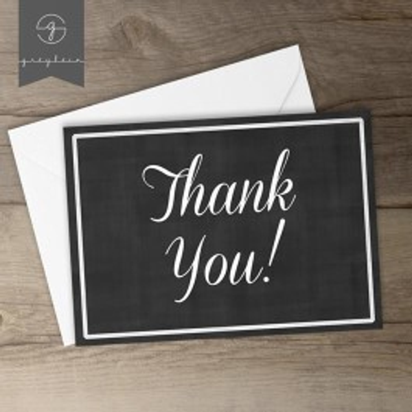 Thank You Gift Card