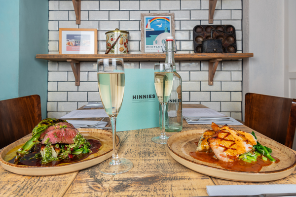 3-Course Lunch and Glass of Fizz for Two