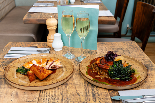 3-Course Dinner and Glass of Fizz for Two