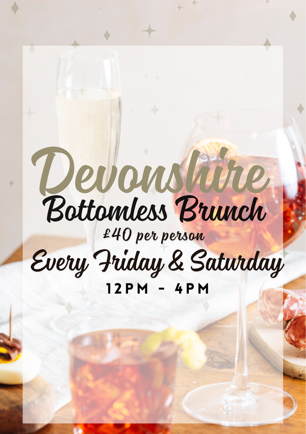 Bottomless Brunch at The Devonshire Arms